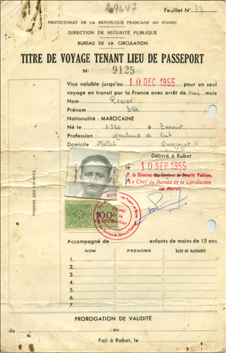 Immigration papers, Eliyahu Revivo